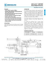 GS7025-CTM datasheet pdf Gennum Corporation