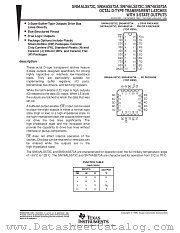 54ALS573 datasheet pdf Texas Instruments