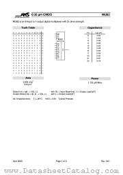 MU82 datasheet pdf Austria Mikro Systems