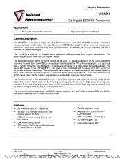 VN16218L2 datasheet pdf Vaishali Semiconductor