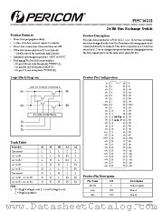 PI5C16212AE datasheet pdf Pericom Technology
