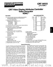 CRT8002C datasheet pdf Standard Microsystems
