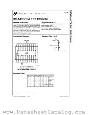 DM74LS491J datasheet pdf National Semiconductor