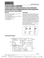 KA5H0165RV-TU datasheet pdf Fairchild Semiconductor