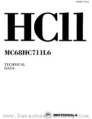 MC68HC711L6MFU datasheet pdf Motorola