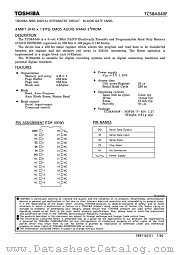 TC58A040 datasheet pdf TOSHIBA