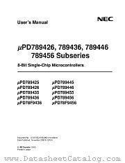 MPD789842 datasheet pdf NEC