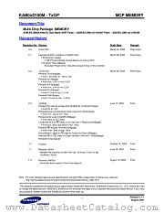 KAB02D100M-TNGP datasheet pdf Samsung Electronic