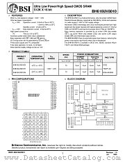 BH616UV8010DI datasheet pdf Brilliance Semiconductor