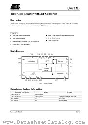 T4223B-MF datasheet pdf Atmel