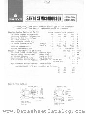 2SD386A datasheet pdf SANYO