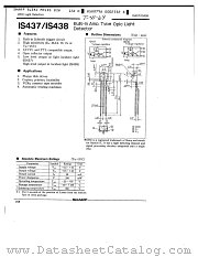 IS437 datasheet pdf SHARP