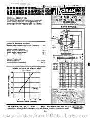 BM80-12 datasheet pdf Acrian
