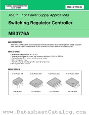 MB3776APFV datasheet pdf Fujitsu Microelectronics