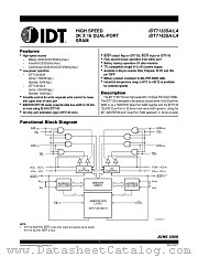 IDT7133SA35PFB datasheet pdf IDT