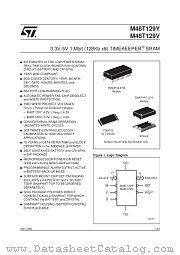 M48T129Y-85PM1 datasheet pdf ST Microelectronics