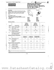 MTP4N50 datasheet pdf Fairchild Semiconductor