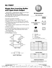 NL17SZ07DFT2 datasheet pdf ON Semiconductor