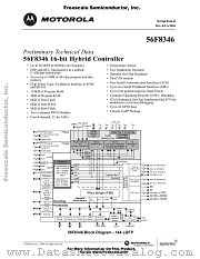 MC56F8346VFV60 datasheet pdf Motorola