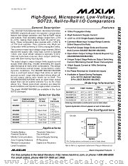MAX988EUK-T datasheet pdf MAXIM - Dallas Semiconductor