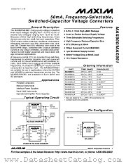 MAX861C/D datasheet pdf MAXIM - Dallas Semiconductor
