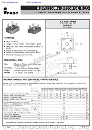 BR350 datasheet pdf etc