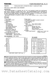 TC58FVT004-85 datasheet pdf TOSHIBA