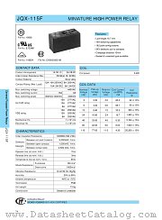 JQX-115F/0122HS1 datasheet pdf etc