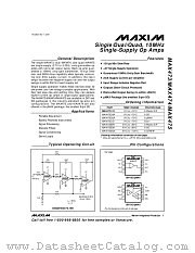 MAX473CUA datasheet pdf MAXIM - Dallas Semiconductor