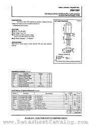 2SA1287 datasheet pdf Isahaya Electronics Corporation