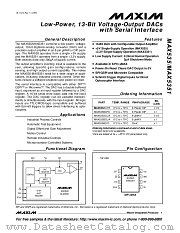 MAX535AEPA datasheet pdf MAXIM - Dallas Semiconductor