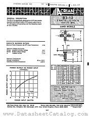 B3-12 datasheet pdf Acrian