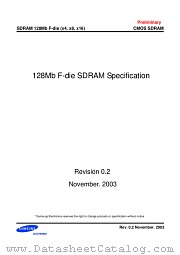 K4S281632F-TCL60 datasheet pdf Samsung Electronic
