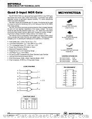 MC74VHCT02ADT datasheet pdf ON Semiconductor
