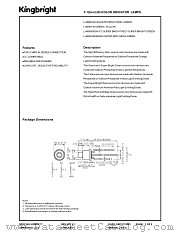 L-469SURKMGKW datasheet pdf Kingbright Electronic