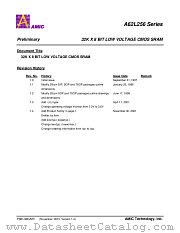 A62L256V-55LL datasheet pdf AMIC Technology
