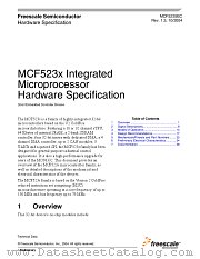 MCF523X datasheet pdf Freescale (Motorola)