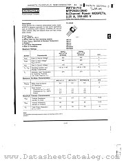 MTP2N35 datasheet pdf Fairchild Semiconductor