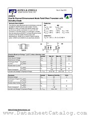 AO4914 datasheet pdf Alpha & Omega Semiconductor