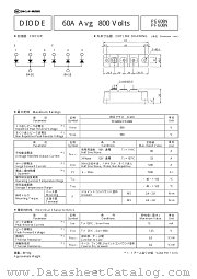 PF608N datasheet pdf Nihon