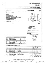 2SA1369 datasheet pdf Isahaya Electronics Corporation