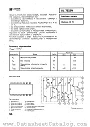 UL7523N datasheet pdf UNITRA CEMI