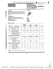 MPT2N18 datasheet pdf Fairchild Semiconductor