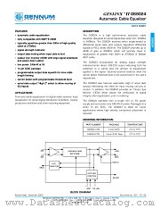 GS9024-CKB datasheet pdf Gennum Corporation