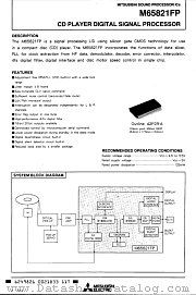 M65821 datasheet pdf Mitsubishi Electric Corporation