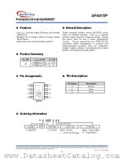 AF4415P datasheet pdf Anachip