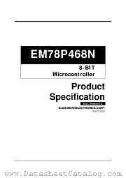 EM78P468N datasheet pdf ELAN Microelectronics