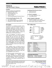 FM25L16 datasheet pdf Ramtron International