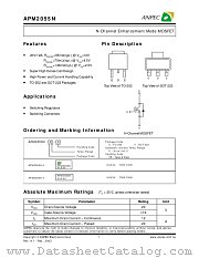 APM2055NVC-TR datasheet pdf ANPEC Electronics Corporation