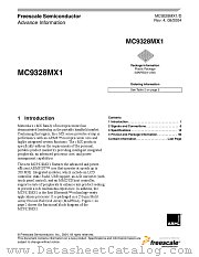 MC9328MX1VH20 datasheet pdf Freescale (Motorola)